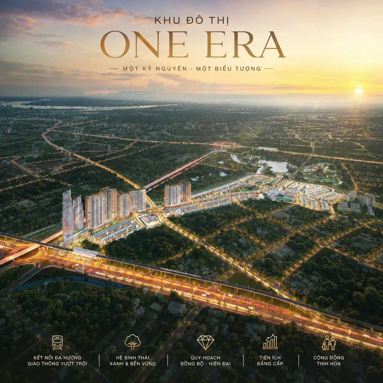 Phối cảnh tổng quan dự án One Era