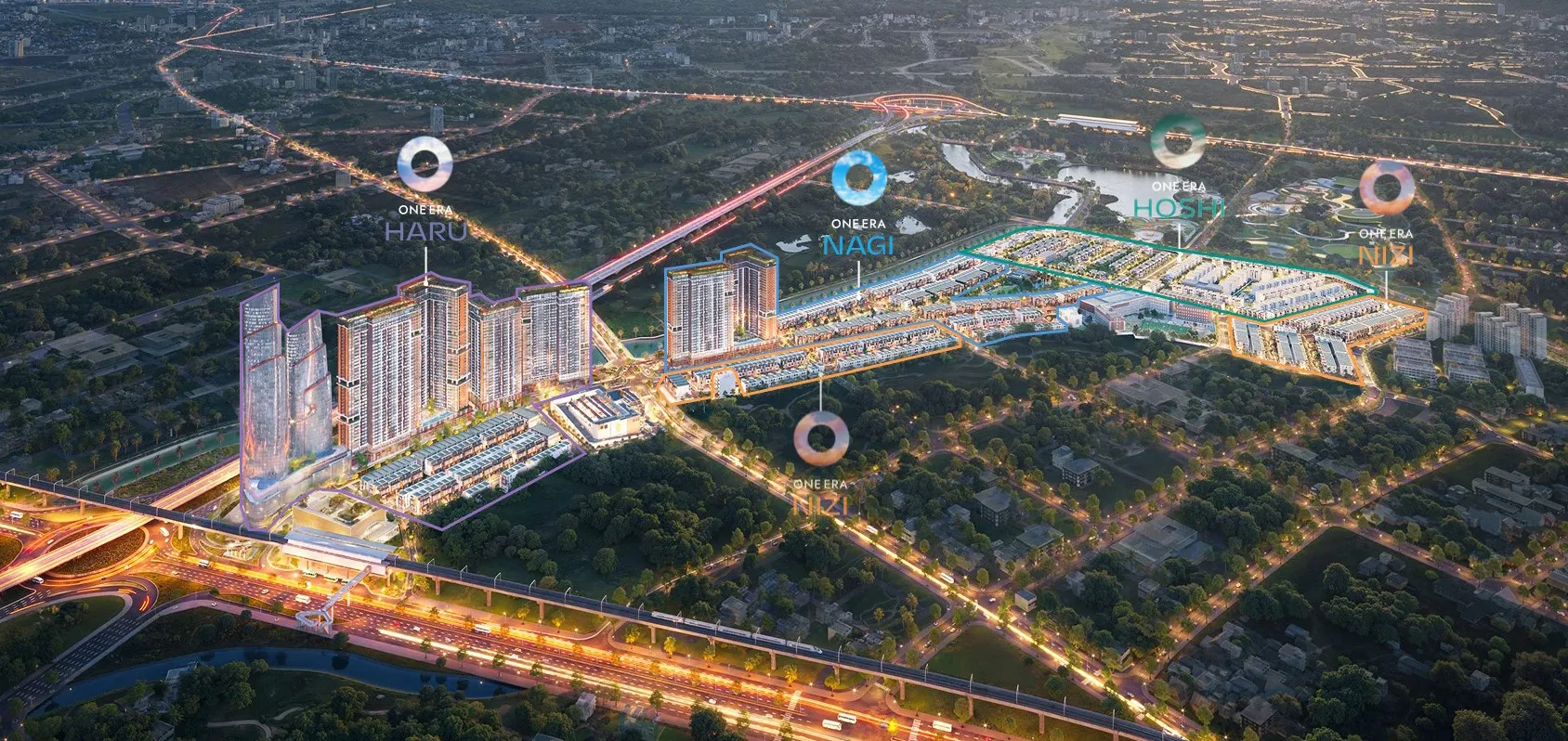 Mặt bằng Khu đô thị One Era